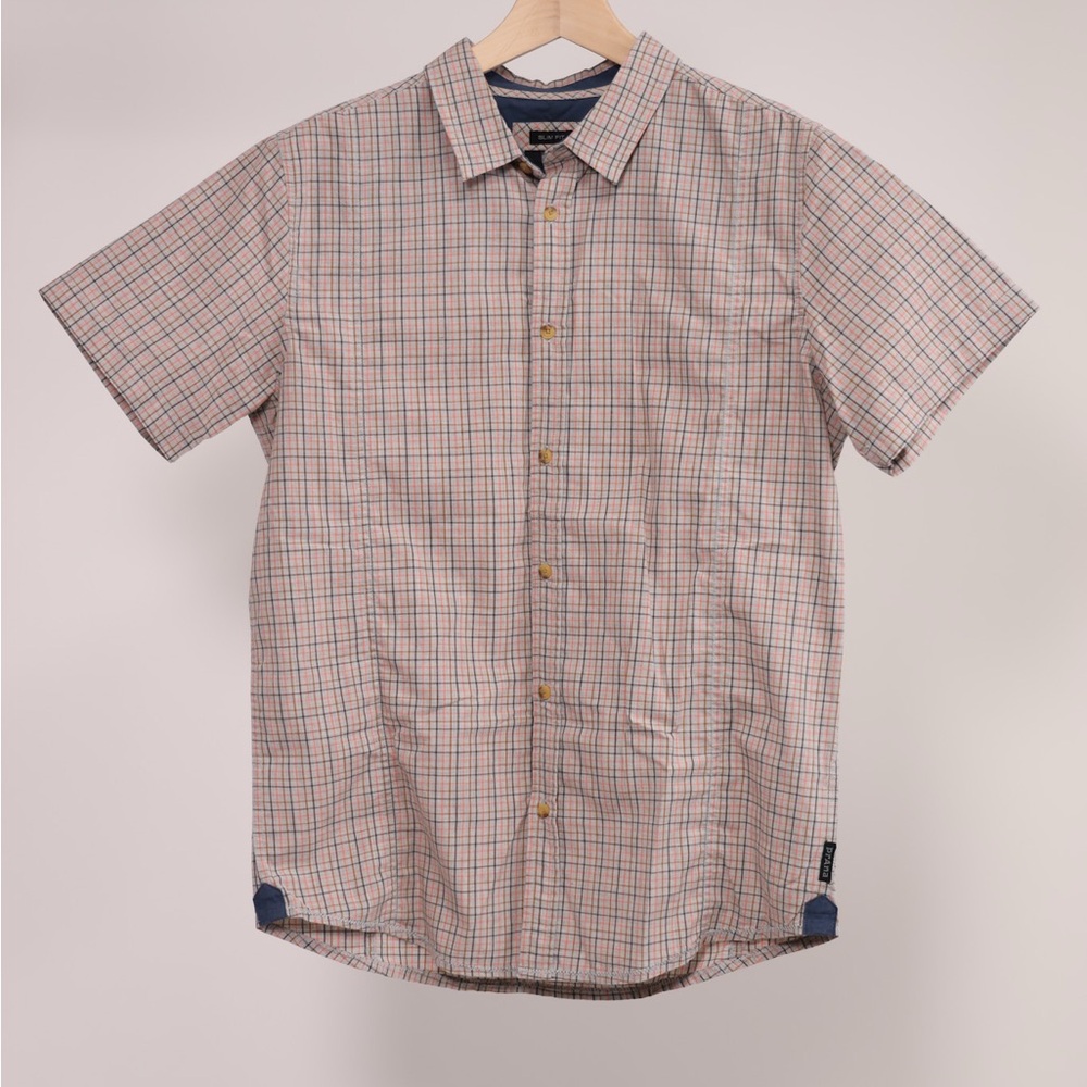 Men's Plaid Short Sleeve Shirt by Prana